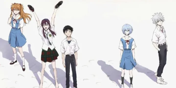 The Chosen Children Bid Farewell In Evangelion Thrice Upon A Time