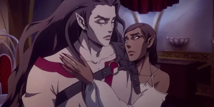 Morana Comforting Striga In Castlevania 1 1