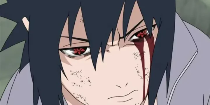 Sasuke With Mangekyou Sharingan