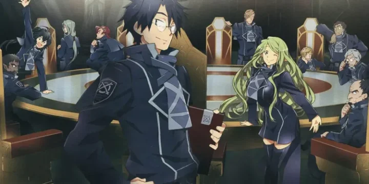 Shiroe And His Council Smile In Log Horizon