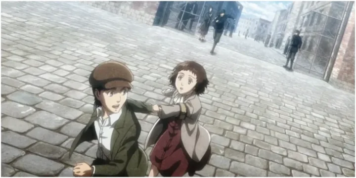 Grisha And Faye Flee The Internment Zone Attack On Titan