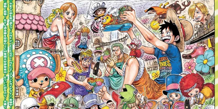 One Piece Dwarves Color Spread 