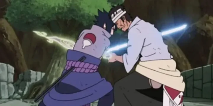 Sasuke Battling Danzo For The Entry Sasuke Against Danzo