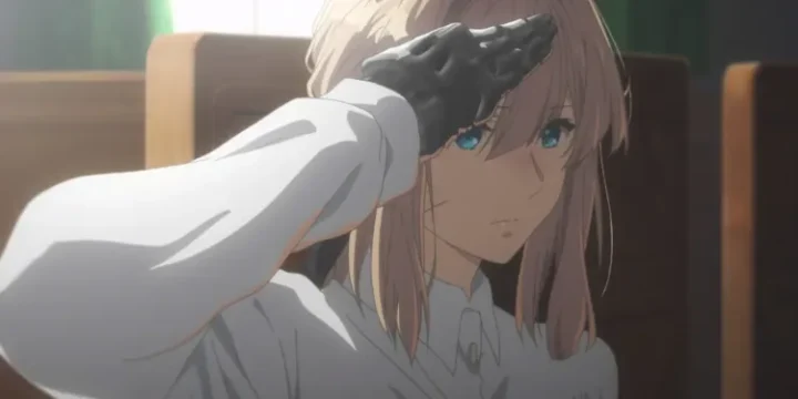 Violet Evergarden Salute