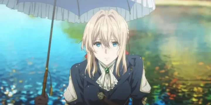 Violet Evergarden Umbrella Flies