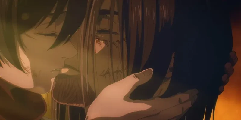 Attack On Titan Final Chapters Part 2 Eren Mikasa Kiss