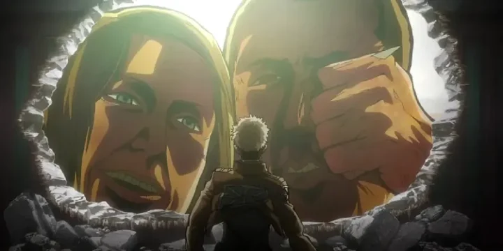 Attack On Titan S Jean Looking At 2 Titans