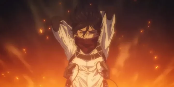 Attack On Titan S Mikasa With Her Eyes Closed