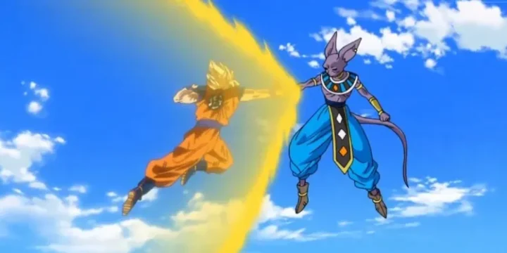 Dragon Ball Super Beerus Goku Super Saiyan