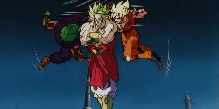 Dragon Ball Z Broly The Legendary Super Saiyan Goku Piccolo Fight Broly