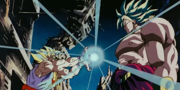 Dragon Ball Z Movie 8 Broly Vs Goku Kamehameha