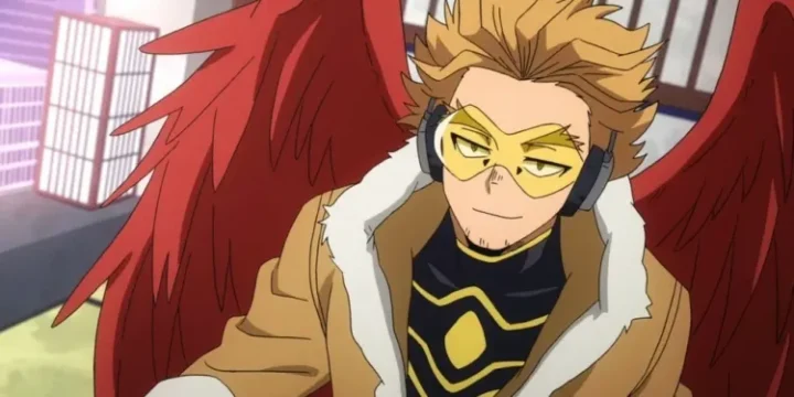 Hawks Looking Smug In My Hero Academia Anime