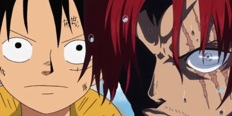 Luffy And Shanks Confrontation