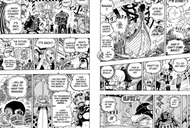 One Piece Chapter 1119 Dr Vegapunk S Video Message Resumes