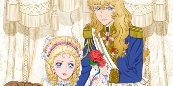 The Rose Of Versailles Oscar And Marie Sitting Together Posing W600 Q90