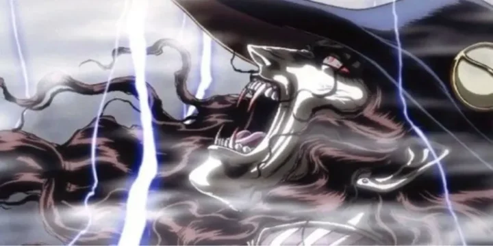 Vampire Hunter D Anime Screencap Of A Vampire Bearing His Fangs