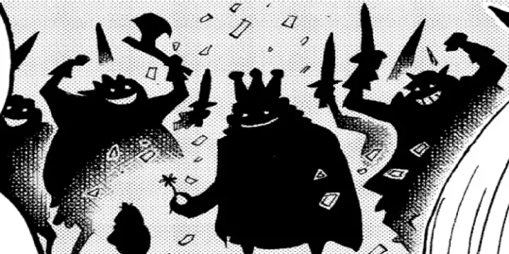 Giants Silhouttes From One Piece