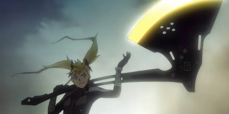 Kikoru Wields A Giant Experimental Battle Axe In Kaiju No 8