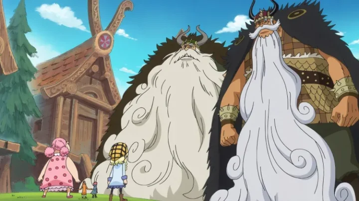 One Piece Anime Episode 836 Whole Cake Island Elbaf Elder Giants (1)