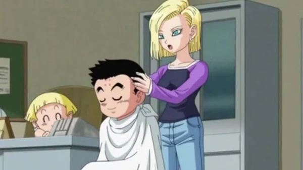 Android 18 Krillin Shave Head W600 Q90