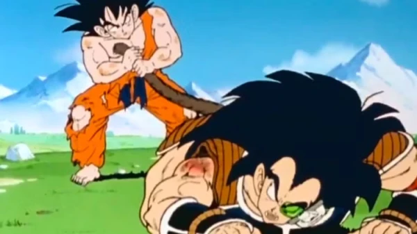 Goku Holding Raditz Tail W600 Q90