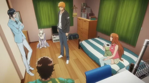 Bleach Uryu Ichigo Orihime And Chad Bedroom W600 Q90