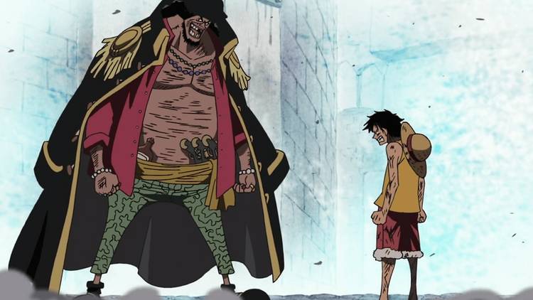 Blackbeard Dan Luffy