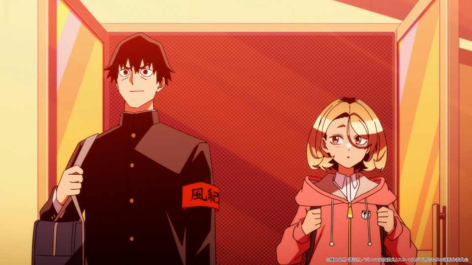 Anime Ponkotsu Fuuki Iin to Skirt Take ga Futekisetsu na JK no Hanashi Siap Tayang April 2026, Teaser & Visual Baru Dirilis!